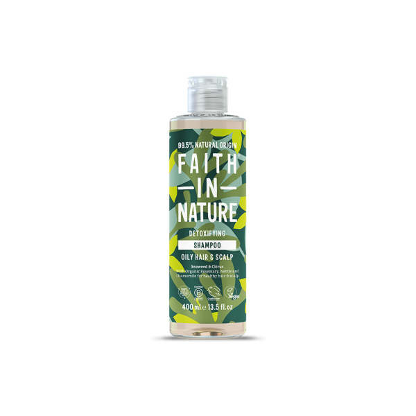 Faith in Nature Organic Seaweed Detoxifying Shampoo 400ml